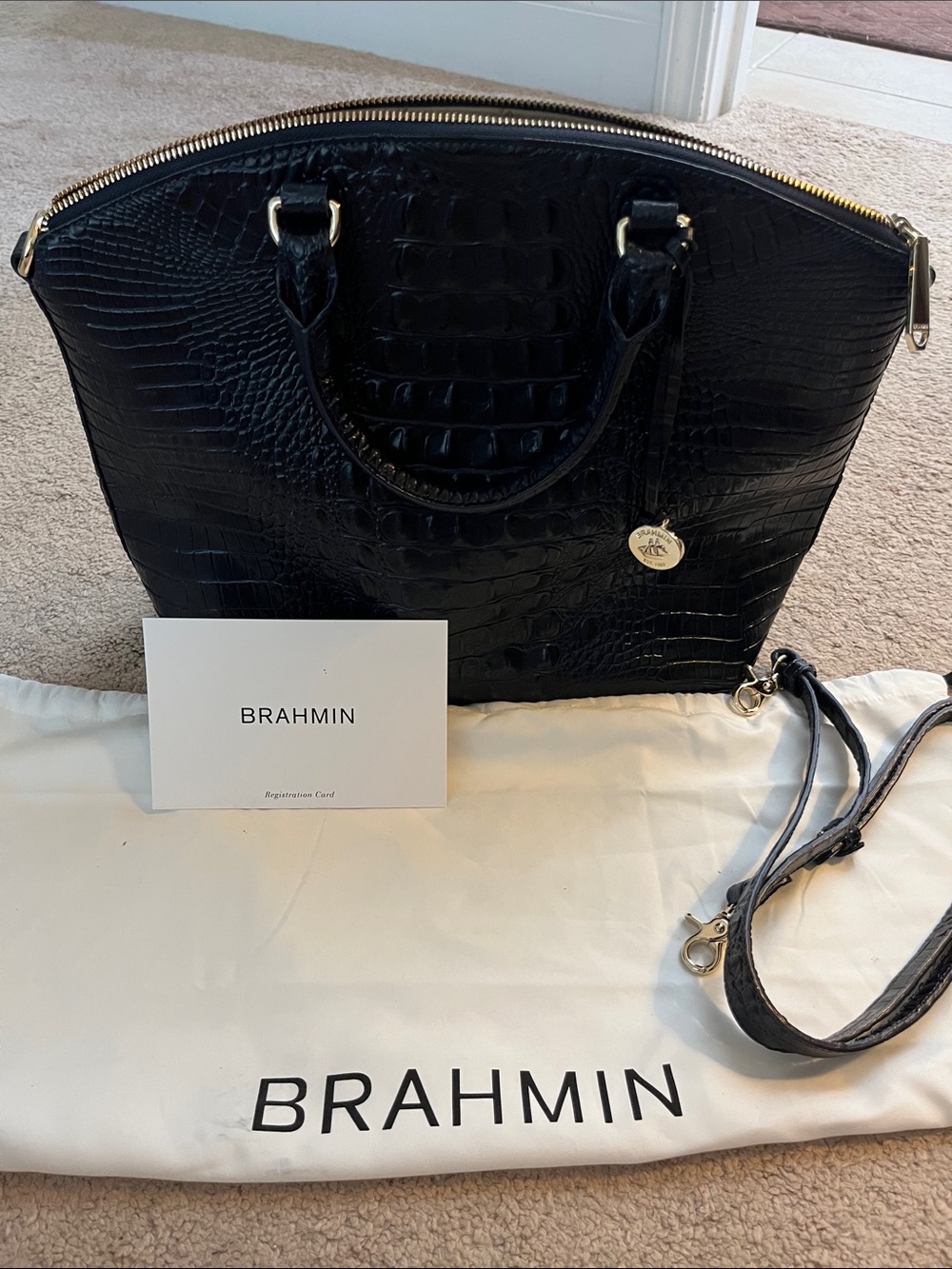 Brahmin Large Duxbury Satchel